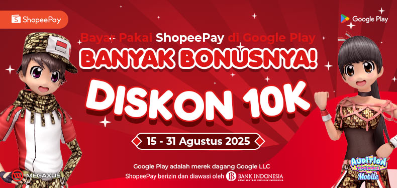 AyoDance Mobile x ShopeePay (15-31 Agustus 2025)